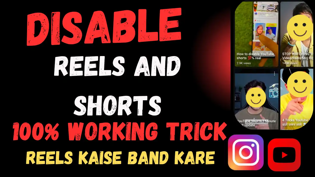 Disable YouTube Shorts And Instagram Reels